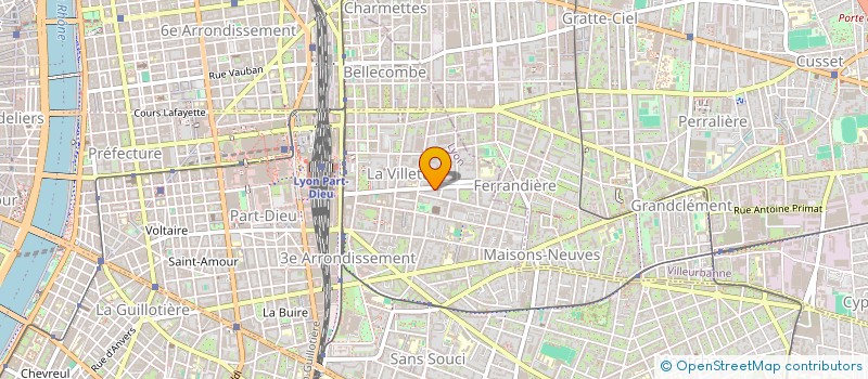 localisation de l'entreprise INDIVISION NOUHAUD / ROCHER  LYON