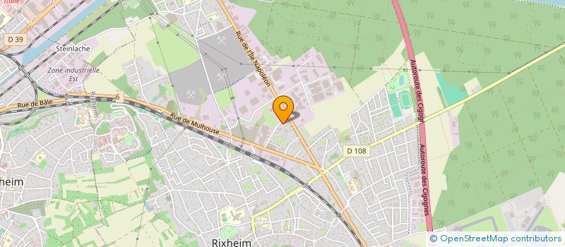 localisation de l'entreprise INDIVISION NOUKEU NZEUNGO-TCHOUFONG  RIXHEIM