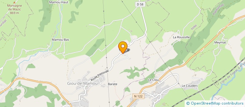 localisation de l'entreprise INDIVISION NUREAU-BONNAVENTURE à GIOU-DE-MAMOU