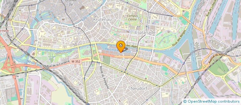 localisation de l'entreprise INDIVISION NUSS PIERRE ET BARBARA à STRASBOURG