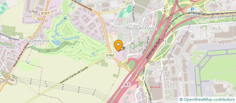 localisation de l'entreprise INDIVISION O'DOHERTY RODEN  ROISSY-EN-FRANCE