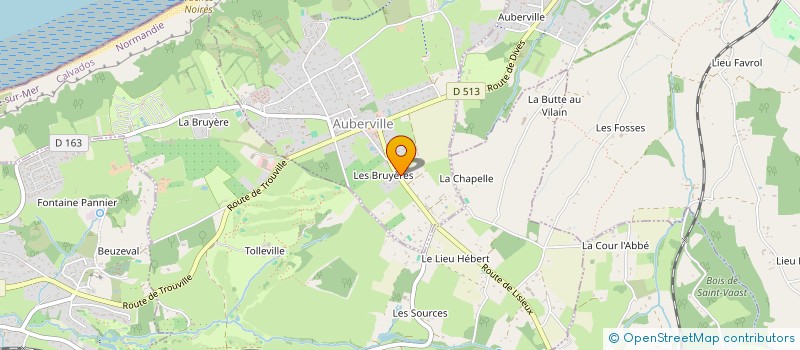 localisation de l'entreprise INDIVISION O'HANA ET GARZILLO  AUBERVILLE