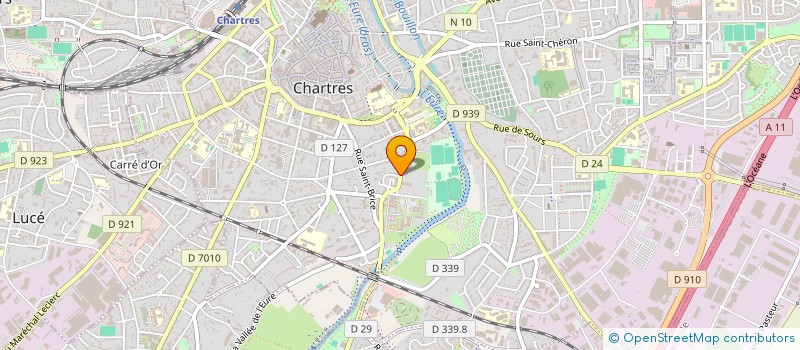 localisation de l'entreprise INDIVISION ODETTE MARTIN à CHARTRES