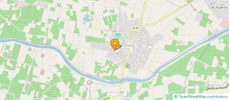 localisation de l'entreprise INDIVISION ODORICO FARGEIX  CLAIRA