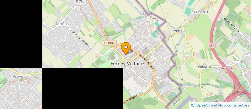 localisation de l'entreprise INDIVISION ODOT-MCKENZIE GORTON à FERNEY-VOLTAIRE