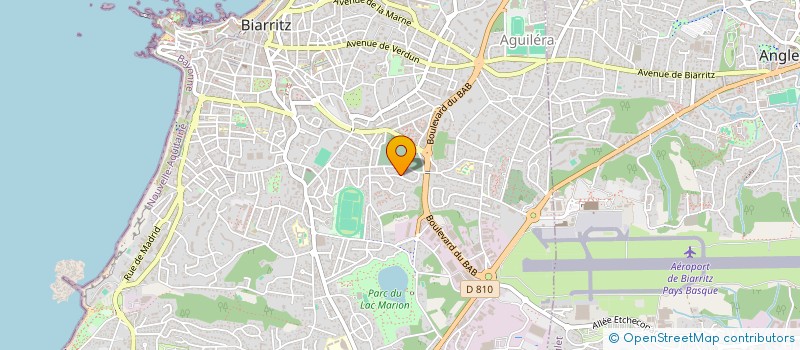 localisation de l'entreprise INDIVISION OGER / SHERWIN à BIARRITZ