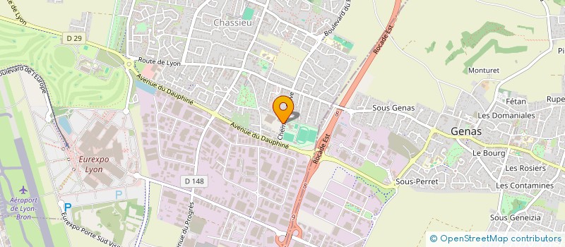 localisation de l'entreprise INDIVISION OGNJANOVIC VOJAN  CHASSIEU