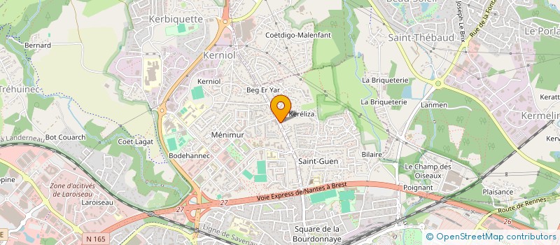 localisation de l'entreprise INDIVISION OILLIC - PEDRON à VANNES