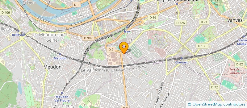 localisation de l'entreprise INDIVISION OLAYA/MUKERJEE à CLAMART
