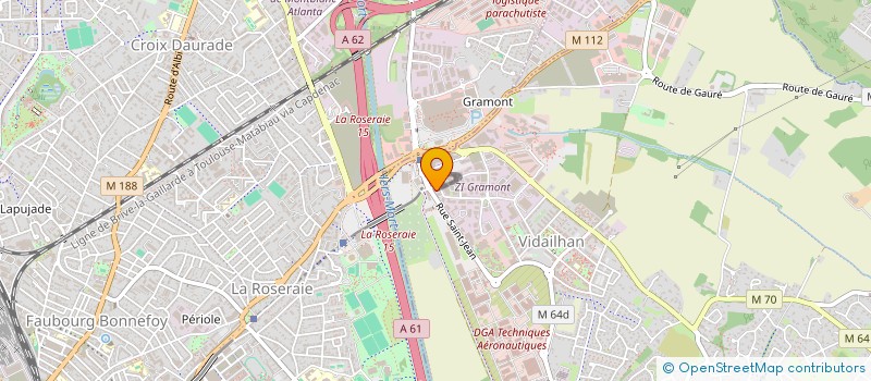 localisation de l'entreprise INDIVISION OLIVAN  BALMA