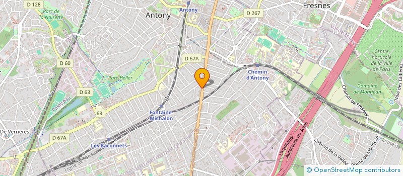 localisation de l'entreprise INDIVISION OLIVIA ET CYRUS à ANTONY