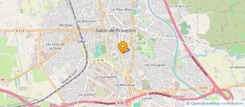 localisation de l'entreprise INDIVISION OLIVIER FRANCOIS  SALON-DE-PROVENCE