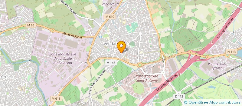 localisation de l'entreprise INDIVISION OLIVIER S HERLET M FABRE F à VENDARGUES