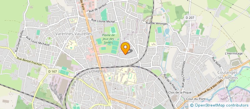 localisation de l'entreprise INDIVISION OLIVIERI  COULANGES-LES-NEVERS