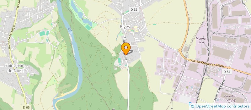 localisation de l'entreprise INDIVISION OLIVIERI / RIBEIRO  BLYES