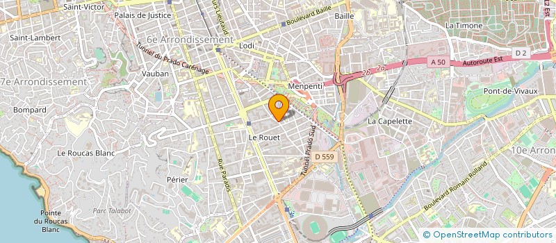 localisation de l'entreprise INDIVISION ORAND LANDES à MARSEILLE