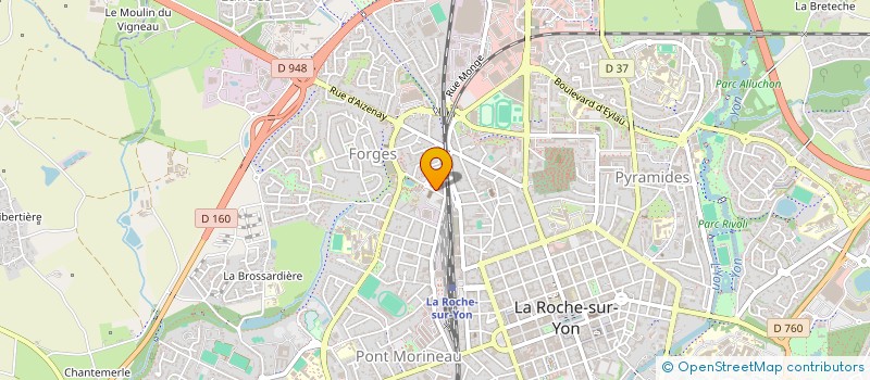 localisation de l'entreprise INDIVISION ORGERIT NIOCHE à LA ROCHE-SUR-YON