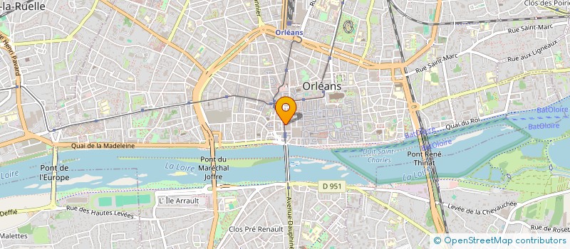 localisation de l'entreprise INDIVISION ORLEANS  ORLEANS