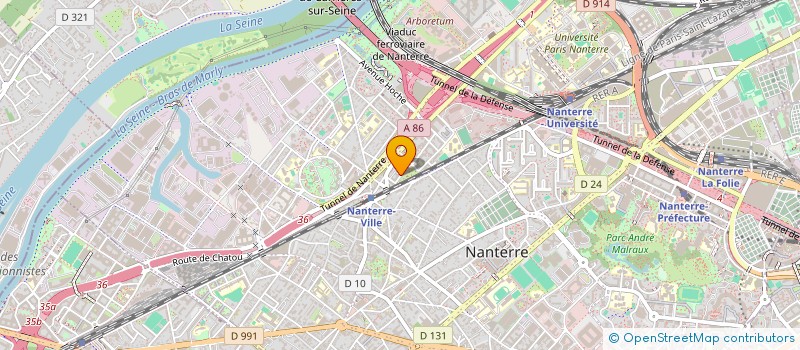 localisation de l'entreprise INDIVISION ORLIK ET SANTINHO  NANTERRE