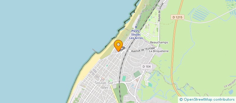 localisation de l'entreprise INDIVISION ORTUSI MOUTON  SOULAC-SUR-MER