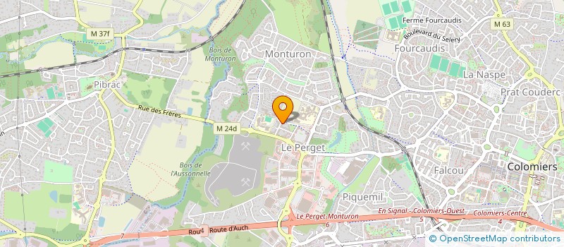 localisation de l'entreprise INDIVISION ORY AMELIE ET DUARTE CYRIL à COLOMIERS