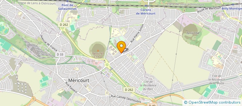 localisation de l'entreprise INDIVISION ORZECHOWSKI à MERICOURT