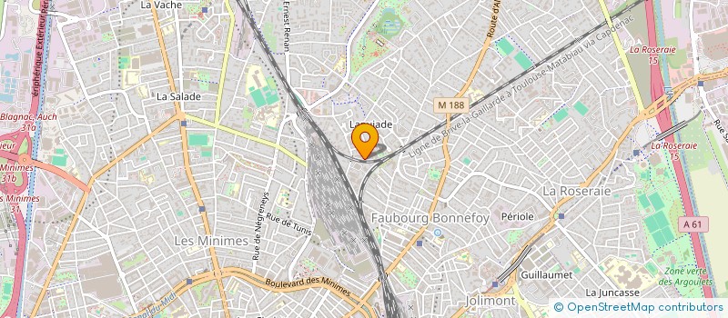 localisation de l'entreprise INDIVISION OTT  TOULOUSE