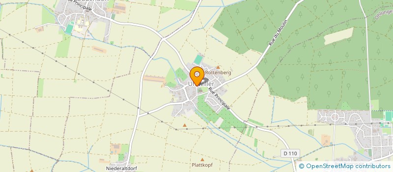 localisation de l'entreprise INDIVISION OTT LMNP  UHLWILLER