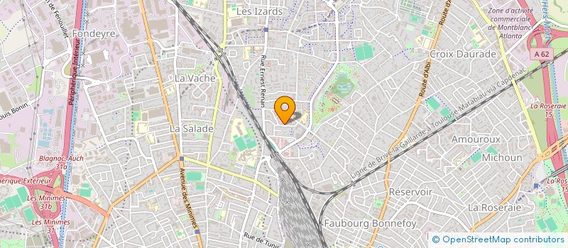 localisation de l'entreprise INDIVISION OUVRIER-BOUIN à TOULOUSE