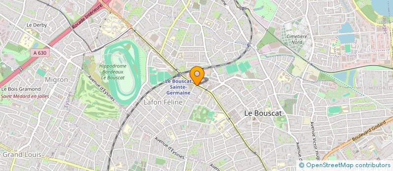 localisation de l'entreprise INDIVISION OZENNE  LE BOUSCAT