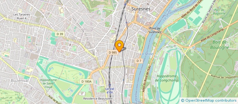 localisation de l'entreprise INDIVISION OZIEL à SURESNES