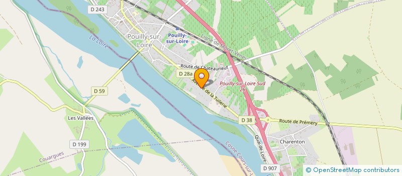 localisation de l'entreprise INDIVISION PABIOT-SCHOMAKERS à POUILLY-SUR-LOIRE