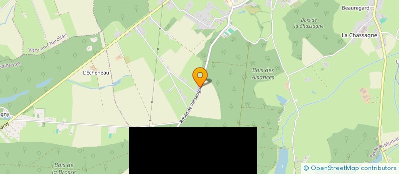 localisation de l'entreprise INDIVISION PACAUD  PARAY-LE-MONIAL