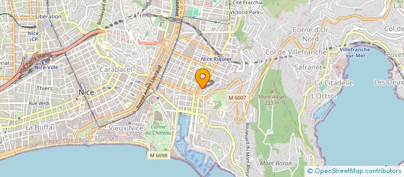 localisation de l'entreprise INDIVISION PACCARD à NICE