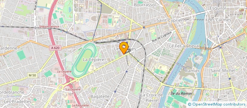 localisation de l'entreprise INDIVISION PACCAUD BERTILLE ET RAUTE BENJAMIN à TOULOUSE