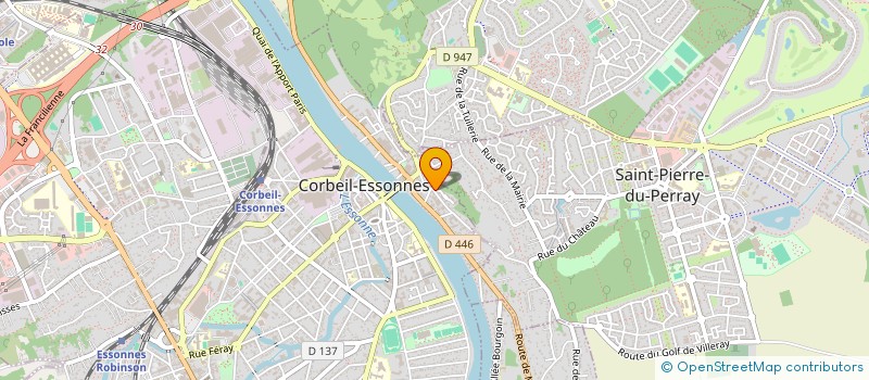 localisation de l'entreprise INDIVISION PACHOT à CORBEIL-ESSONNES