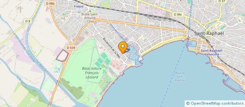 localisation de l'entreprise INDIVISION PAGADOY  FREJUS