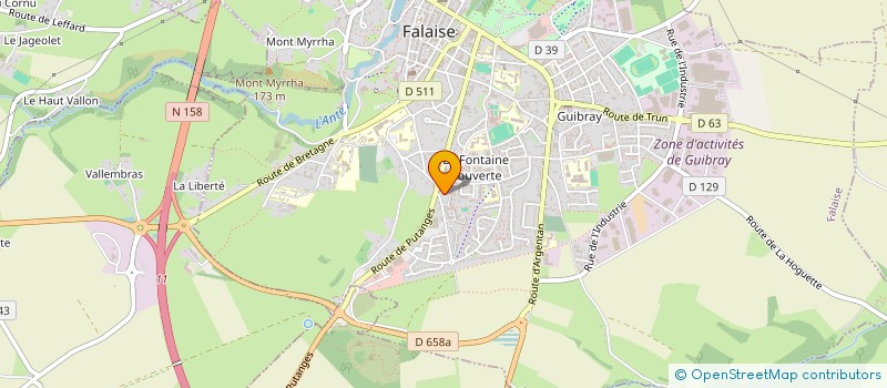 localisation de l'entreprise INDIVISION PAGES  VILLY-LEZ-FALAISE