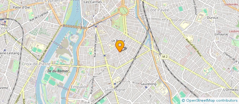 localisation de l'entreprise INDIVISION PAGES  TOULOUSE