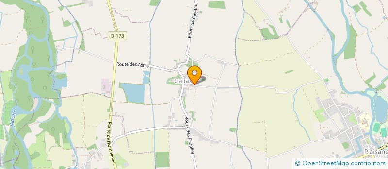 localisation de l'entreprise INDIVISION PAGES  GALIAX