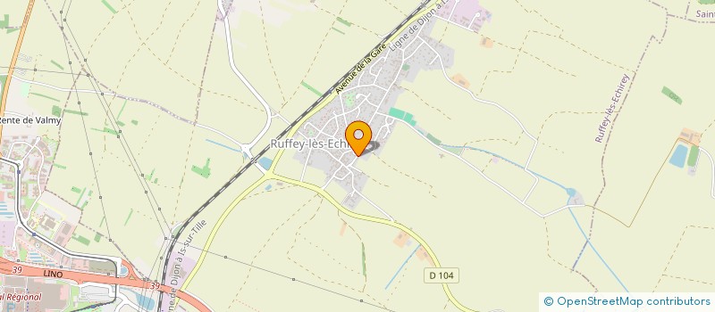 localisation de l'entreprise INDIVISION PAGGI DARCY  DIJON