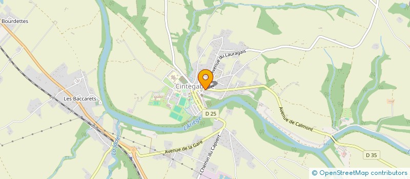 localisation de l'entreprise INDIVISION PAJAELMEDDA  CINTEGABELLE