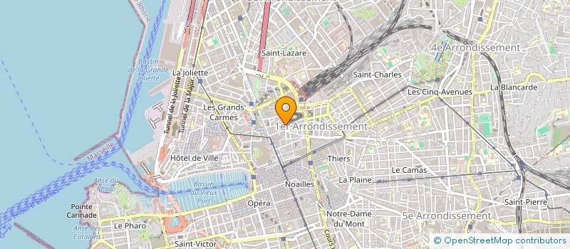 localisation de l'entreprise INDIVISION PALAMOUDIAN à MARSEILLE