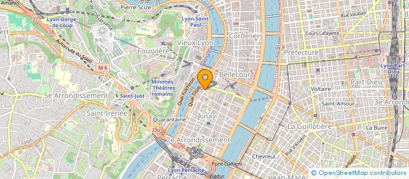 localisation de l'entreprise INDIVISION PALATIN à LYON