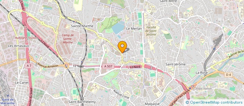 localisation de l'entreprise INDIVISION PALIX SRIEJ à MARSEILLE