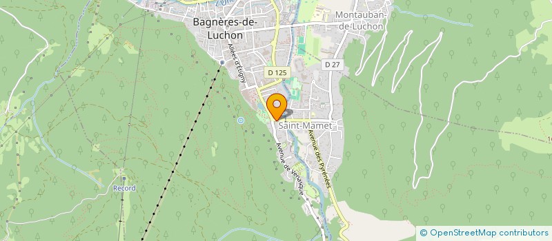 localisation de l'entreprise INDIVISION PALMA CHALEON à BAGNERES-DE-LUCHON