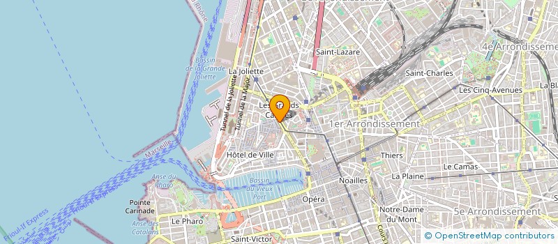 localisation de l'entreprise INDIVISION PALMARO à MARSEILLE
