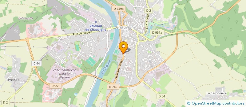 localisation de l'entreprise INDIVISION PALMIER  CHAUVIGNY