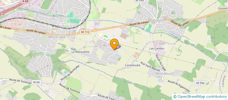 localisation de l'entreprise INDIVISION PALOS  MONTRABE