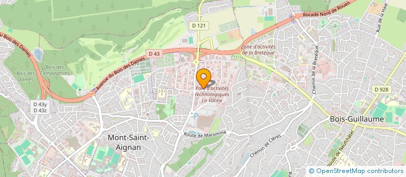localisation de l'entreprise INDIVISION PAPER  MONT-SAINT-AIGNAN